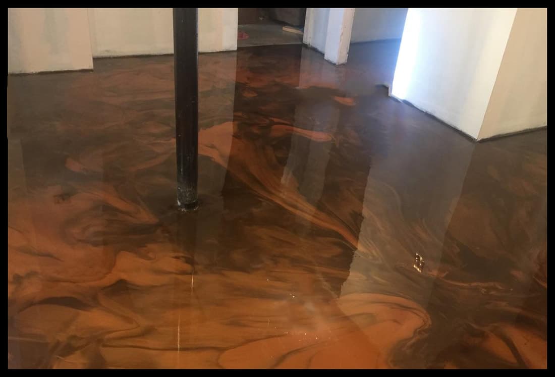 Copper Metallic Basement