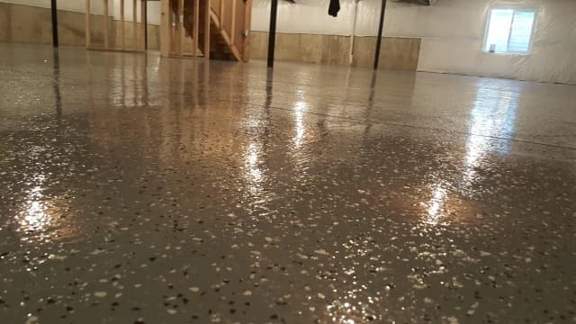 Unfinished Basement Coating